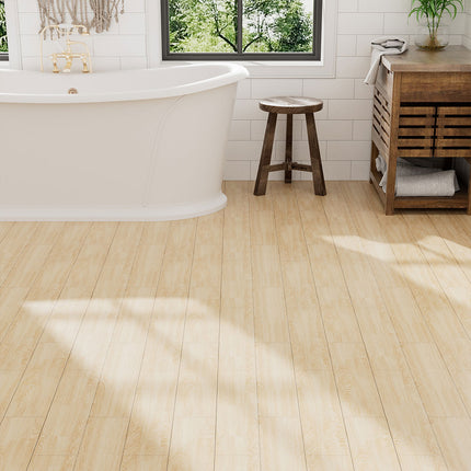 36 Pcs Rustic Wood Grain Self-adhesive PVC Flooring