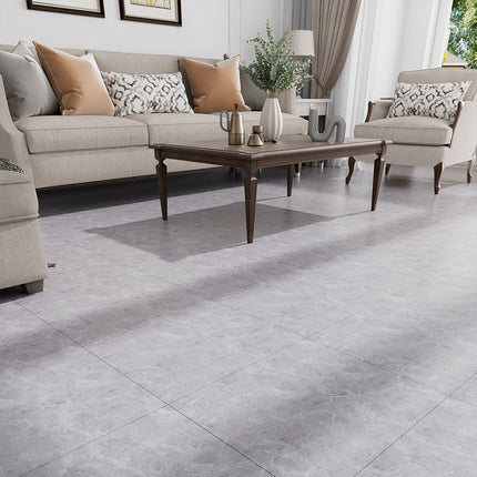 24Pcs Marble Texture Self-adhesive PVC Flooring Tile 45x45 cm