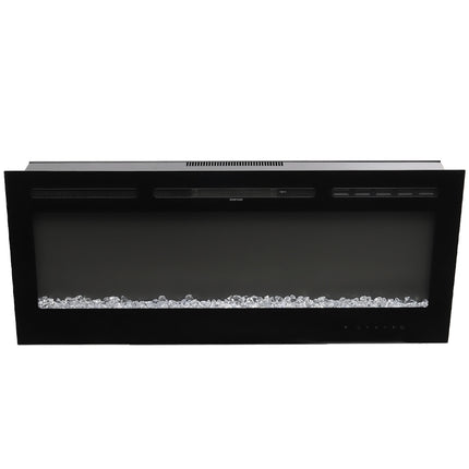 50 Inch Wall Mounted Electric Fireplace with Remote 12 Colours