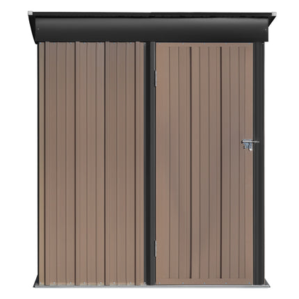 3x5FT Outdoor Metal Garden Storage Shed