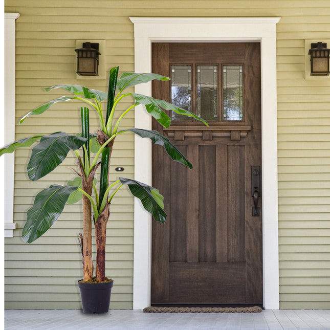 180CM Garden Artificial Banana Tree in Pot