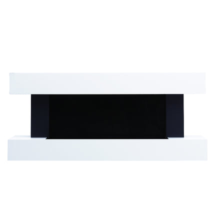 132cm Wall Mounted/Freestanding Electric Fireplace with Mantel