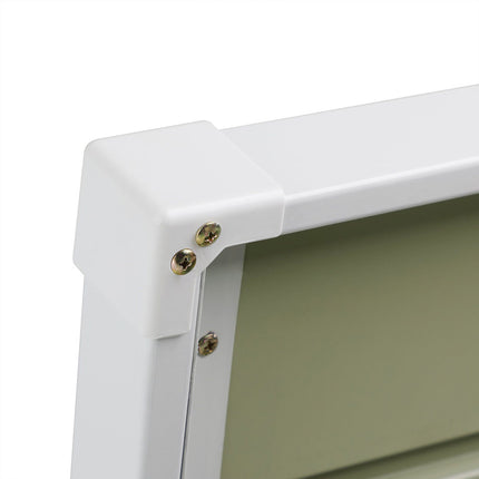 120CM Garden Storage Box Chest Lockable Tool Organizer White