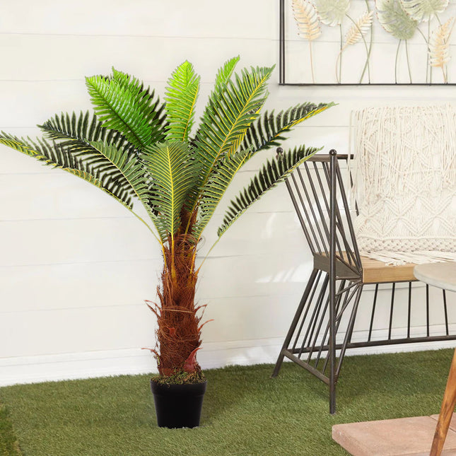90CM Realistic Artificial Palm Tree With Pot