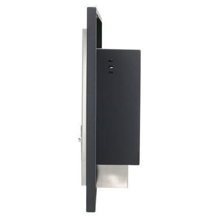 114.5cm Bio-Ethanol Mounted Biofire Fire Wall with Modern Home Deco Inset Fireplace