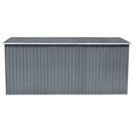 12ft x 10ft Metal Apex Roof Garden Shed Outdoor Storage House