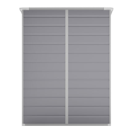 Grey Outdoor Plastic Storage Shed Tool Shed