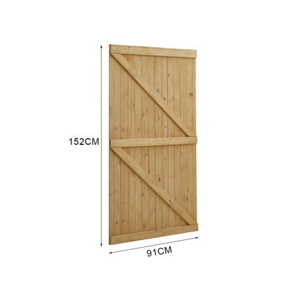 Pine Wood Garden Gate with Latch  91 × 152 or 183cm