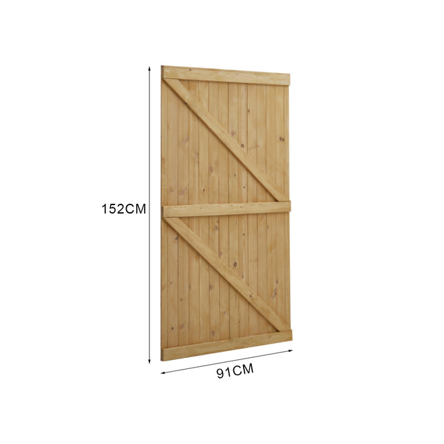 Pine Wood Garden Gate with Latch  91 × 152 or 183cm