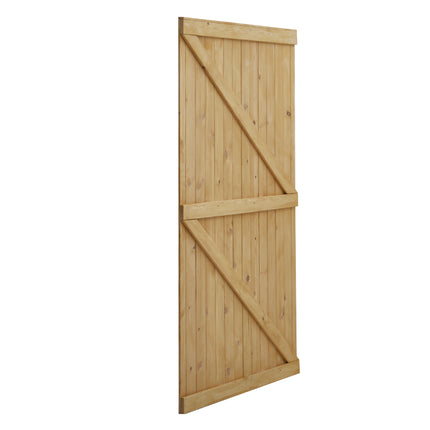 Pine Wood Garden Gate with Latch 152/183cm H