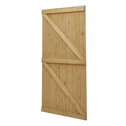 Pine Wood Garden Gate with Latch 152/183cm H