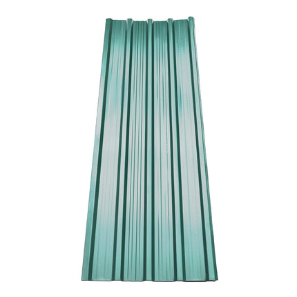 12Pcs Steel Corrugated Panels Dark Green 115x45cm