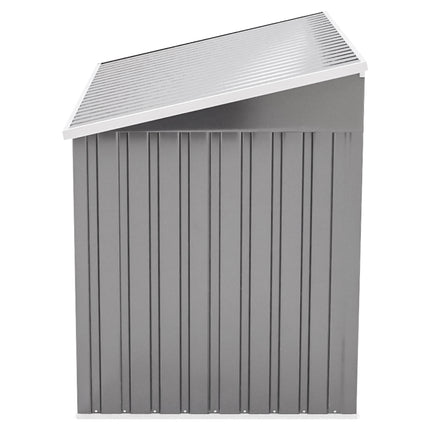 Steel Trash Can Recycle Bin Enclosure Storage Shed