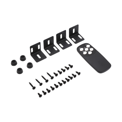 50 inch Recessed and Freestanding Electric Fireplace with Remote Control