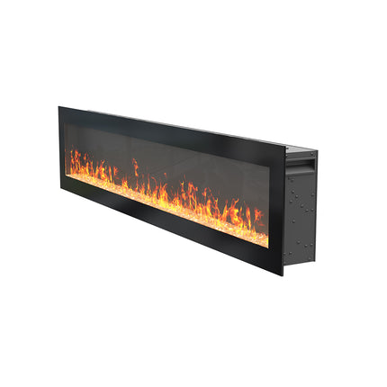 60 Inch Wall Mount Freestanding Electric Fireplace with Remote Control