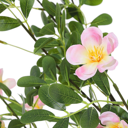 Green 160cm Indoor Outdoor Decor Artificial Frangipani Blossom Tree in Pot