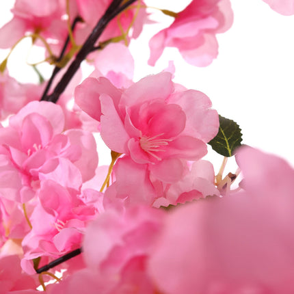Pink 180cm Artificial Cherry Blossom Tree in Pot for Decoration