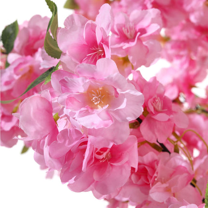 Pink 180cm Artificial Cherry Blossom Tree in Pot for Decoration