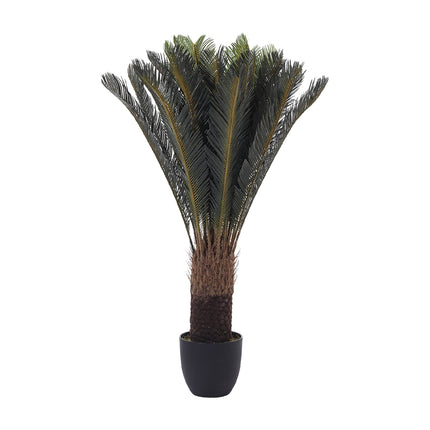 Green 113cm Artificial Cycas Tree in Pot for Decoration