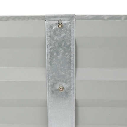 240cm Outdoor Rectangular Metal Raised Garden Bed