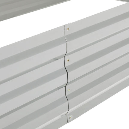 240cm Outdoor Rectangular Metal Raised Garden Bed