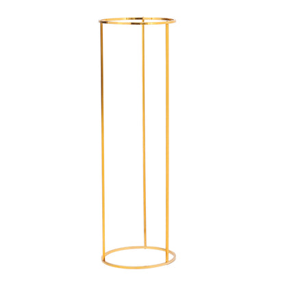 Gold Metal Flower Stand Road Leads for Wedding and Party