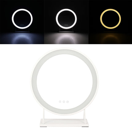 Hollywood Vanity Mirror with LED Lights 40×46cm Tabletop Size