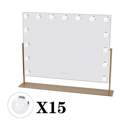 Hollywood Vanity LED Lighted Makeup Mirror 65 x 50 cm