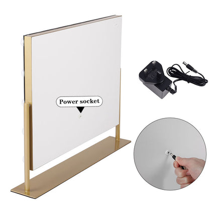 Hollywood Vanity LED Lighted Makeup Mirror 65 x 50 cm