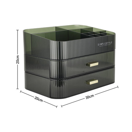 Desktop Plastic Makeup Cosmetic Organizer with Drawers