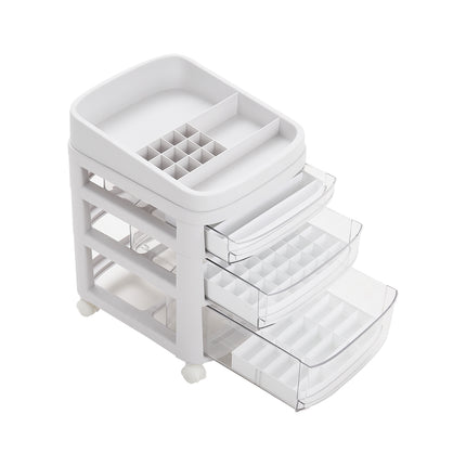Removable Makeup Cosmetics Storage Organizer with Drawers