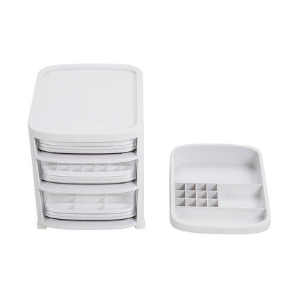 Removable Makeup Cosmetics Storage Organizer with Drawers
