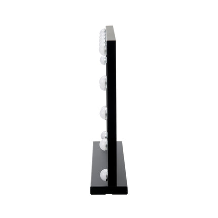 Black 52cm Rectangle LED Makeup Vanity Mirror
