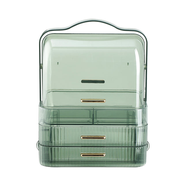 Portable Dustproof Cosmetic Lipstick Skincare Storage Organizer