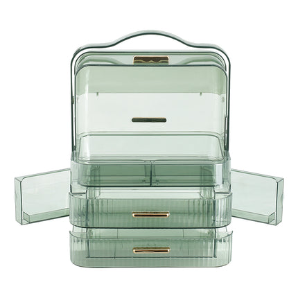 Portable Dustproof Cosmetic Lipstick Skincare Storage Organizer
