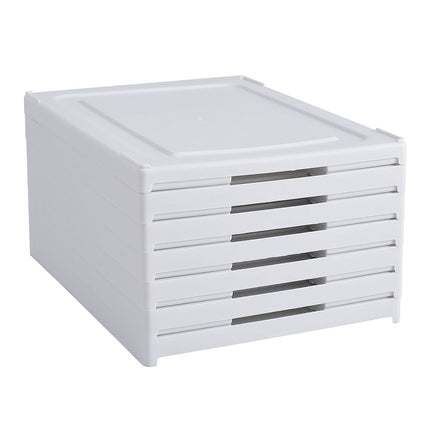 6 Tier Foldable Shoe Storage Box 25 x 105cm