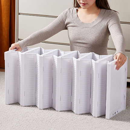 6 Tier Foldable Shoe Storage Box 25 x 105cm