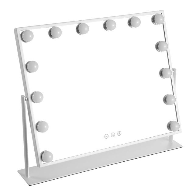 Makeup Mirror with LED Lights and 3 Colour Modes 55 x 45 cm