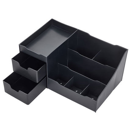 Black Plastic Office Desktop Organizer