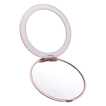 Double-Sided LED Makeup Mirror with Light 1 x 9cm Travel Size