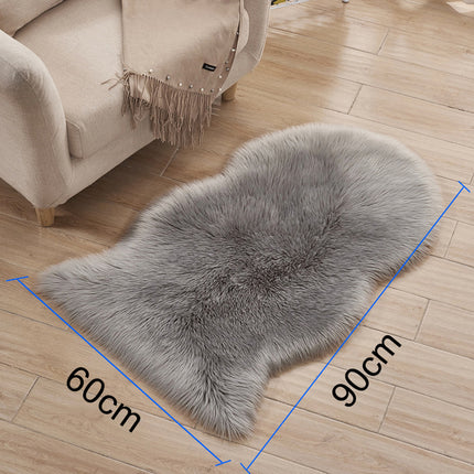 Irregular Shaped Super Soft Shaggy Area Rug