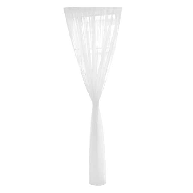 Clear Glass Tulle Curtain Mesh 100x200CM