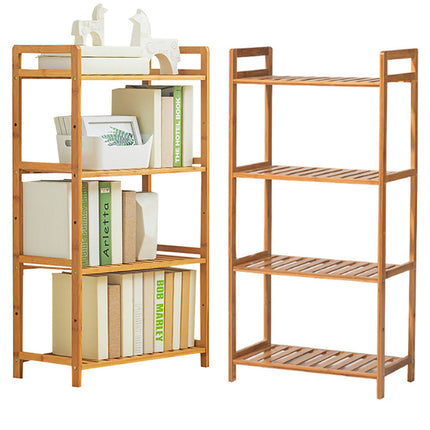 4 Tier Wood Bookcase Display Stand 100x50x25CM