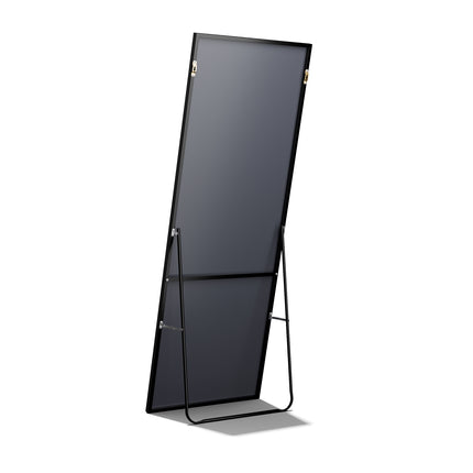 140cm Full Length Mirror with Iron Frame and Stand