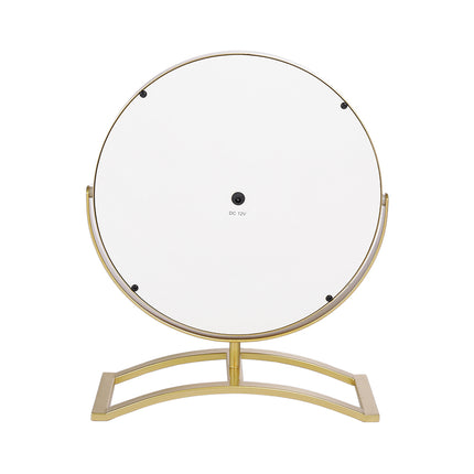 Round LED Makeup Dressing Table Mirror 25 x 38 cm