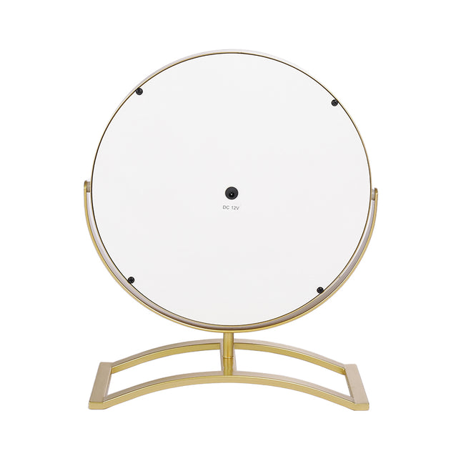 Round LED Makeup Dressing Table Mirror 25 x 38 cm
