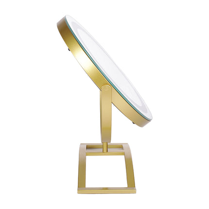 Round LED Makeup Dressing Table Mirror 25 x 38 cm