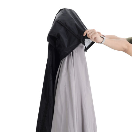 Black Outdoor Waterproof Banana Roma Umbrella Parasol Cover