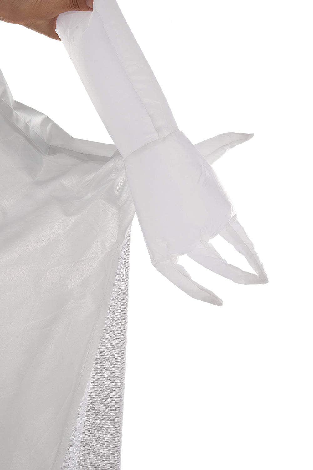 Halloween Inflatable White Tall Ghost Bride with Red Eyes