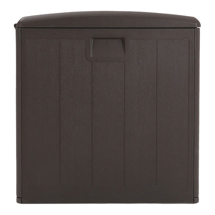 Brown 105 Gallon Outdoor Deck Box